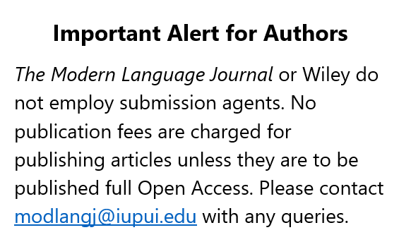 MLJ does not employ submission agents